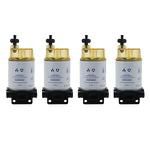 4X S3213 Outboard Marine Marine Fuel Oil Water Separation Ship Filter Fuel Water Separator Filter